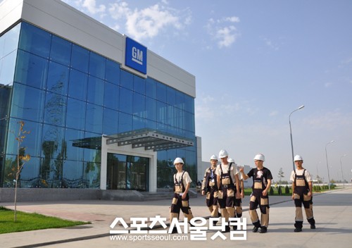 ▲ 제너럴모터스 우즈베키스탄 엔진 공장