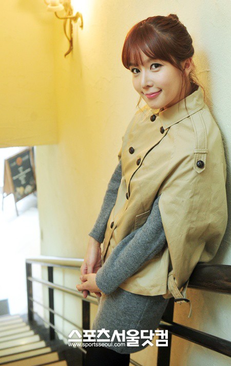 ▲ 동그랗고 큰 눈과 계란형 얼굴이 트레이드 마크인 윤채이.