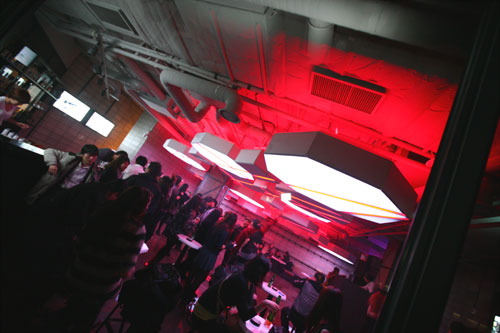 ▲지난달 25일 문을 연 클럽 옥타곤 오픈 파티 현장. 사진 제공=클럽 옥타곤