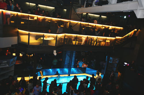 ▲지난달 25일 문을 연 클럽 옥타곤 오픈 파티 현장. 사진 제공=클럽 옥타곤