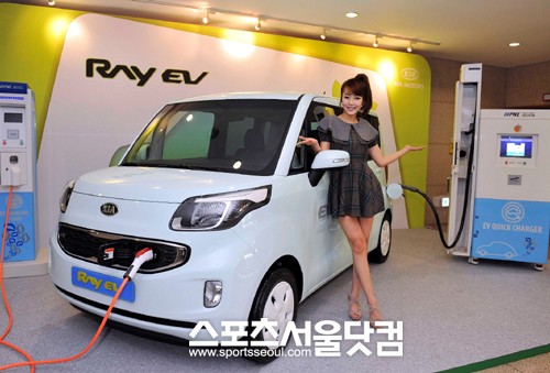 ▲ 기아자동차 전기차 레이 EV