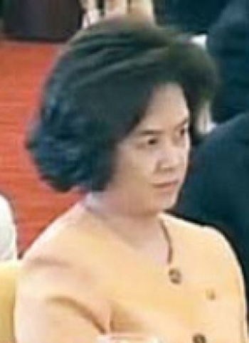 ▲ 마지막 부인 김옥. /중국 CCTV 방송화면 캡처