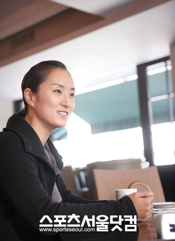 ▲ 박지은은 자신의 외모에 대한 그간의 평가에 대해서는쑥스럽다는 반응을 보였다.