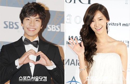 ▲2011 SBS 가요대전에서 이승기와 윤아가 달콤 커플 무대를 꾸몄다. /더팩트DB