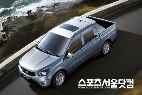 ▲ 쌍용자동차 코란도스포츠