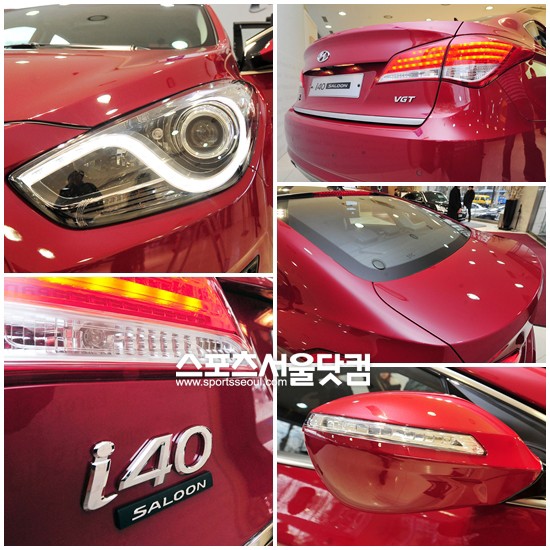 ▲ 현대자동차 i40 살룬 외관