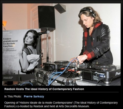 ▲네티즌 사이에서 대통령 훈남 아들로 불리는 피에르 사르코지.