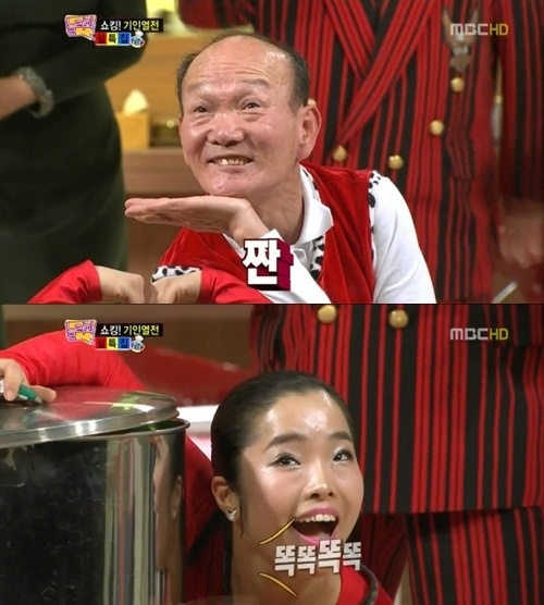 ▲ MBC 놀러와에 출연한 통아저씨(위)와 딸 이은경씨(아래)./MBC 방송 캡처