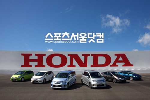 ▲ 혼다 하이브리드 카 라인업