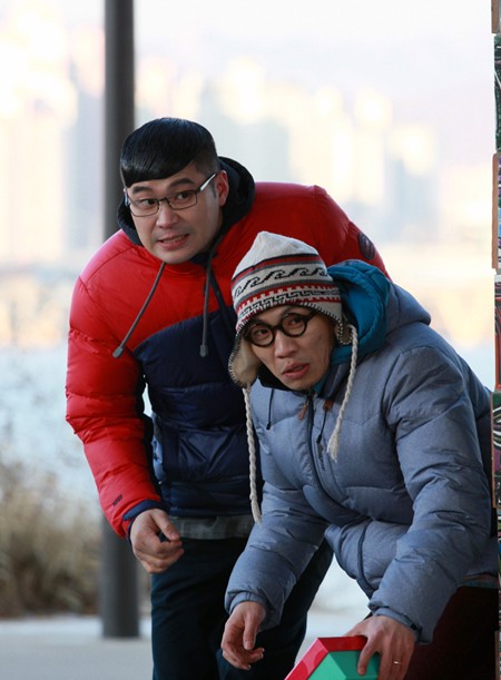 ▲변태 역할을 맡아 깜짝 연기를 시도한 다이나믹듀오 최자-개코. /SBS 제공