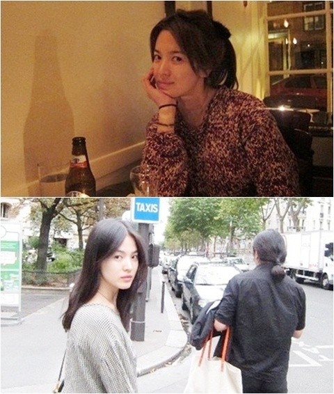 ▲ 지난해 프랑스 파리 방문 당시 사진을 공개한 송혜교./송혜교 팬카페