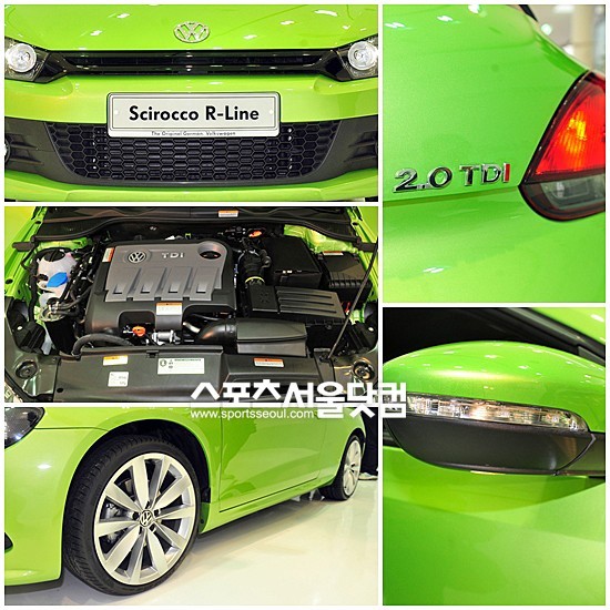 ▲ 폭스바겐 시로코 R-Line 외관