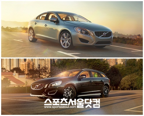 ▲ 볼보 The All-New S60(위)과 The New V60이 미국과 유럽의 자동차 전문기관을 통해 최고의 안전성을 입증 받았다.