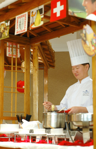 ▲ 그랜드 힐튼 서울이 2월 한달 간 스위스 요리를 선보인다.