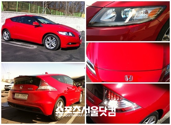 ▲ 혼다 하이브리드 스포츠카 CR-Z