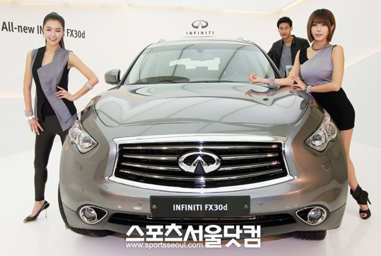 ▲ 올 뉴 인피니티 FX30d가 20일 국내에 출시됐다.