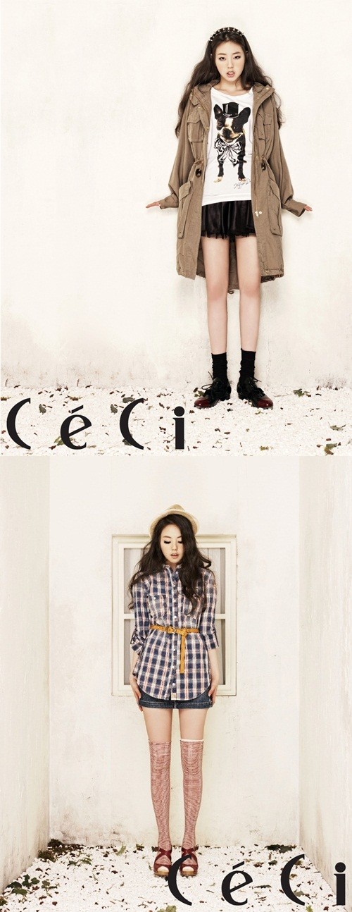 ▲원더걸스 소희가 타미힐피거 데님 화보를 통해 멋진 각선미를 자랑했다./CECI제공