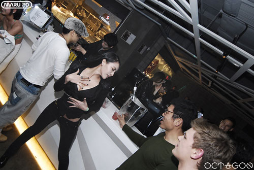 ▲지난 26일 열린 레이디스 나이트 파티 현장. 사진=마루PD 제공