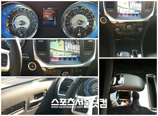 ▲ 크라이슬러 더 뉴 300c 내관