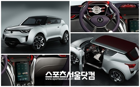 ▲ 쌍용자동차 프리미엄 CUV 콘셉트카인 XIV-2