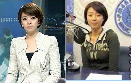 ▲ MBC 배현진 아나운서의 화장 전후 모습이 네티즌들의 시선을 모았다./MBC 제공