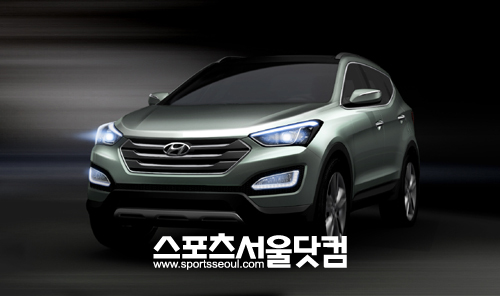 ▲ 현대차 신형 SUV 싼타페 티저 이미지