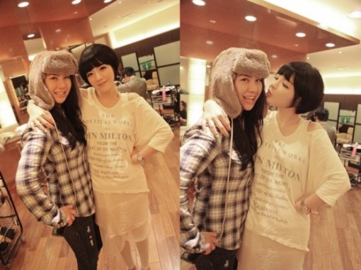 ▲방송인 에이미가 근황을 공개했다./에이미 미니홈피