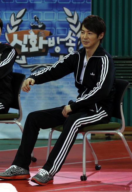 ▲14일 기자간담회 당시 무한도전 보다 리얼함을 보여주겠다고 공언한 전진./JTBC 제공