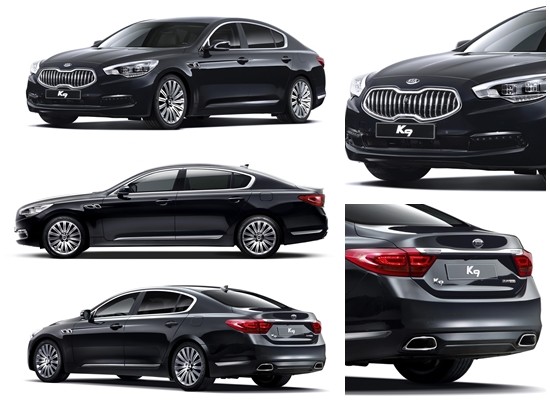▲ 기아자동차 K9 외관