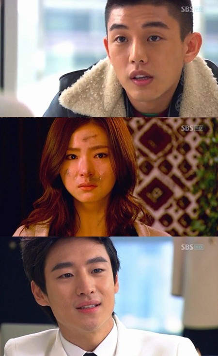 ▲패션왕 주인공 유아인-신세경-이제훈(위에서부터). /SBS 패션왕 방송 캡처