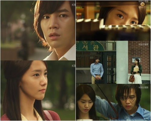 ▲ 26일 방송된 KBS2 사랑비의 1화 장면들./KBS 사랑비 방송 캡처