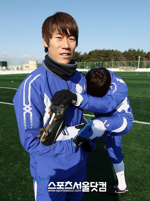 ▲ 프로 16년 차인 김은중은 축구화를 벗는 그 날까지 도전하는 삶을 살고 싶단다.