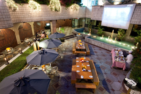 ▲ 르네상스 서울 호텔이 야외 비어 가든을 개장한다.