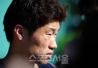 ▲ 31라운드 블랙번 원정경기 교체 명단에 포함된 박지성.