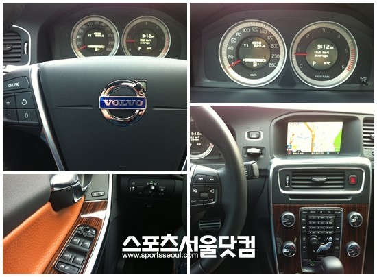 ▲ 볼보 S60 2.0 디젤 내부