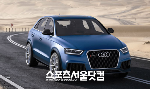 ▲ 아우디가 2012 베이징 모터쇼에서 아우디 RS Q3 콘셉트카를 공개한다.