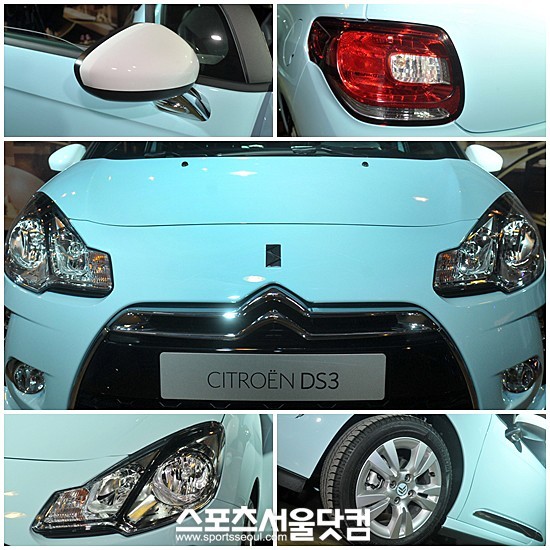 ▲ 시트로엥 DS3 외관. / 문병희 기자