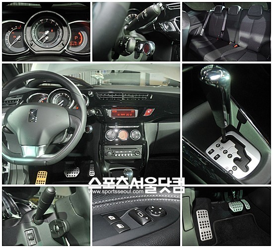 ▲ 시트로엥 DS3 내부. / 문병희 기자