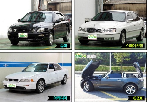 ▲ 소리 소문없이 명맥이 끊겨버린 자동차들./ 카피알