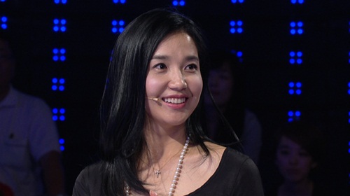 ▲ 5살 연하의 정치인과 결혼설에 휩싸인 방송인 박정숙./KBS 1대 100 방송 캡처