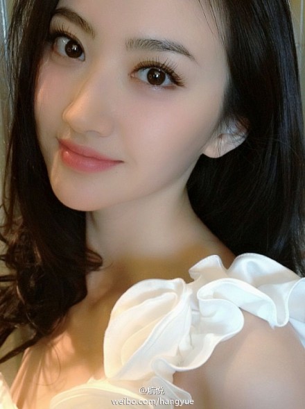 베이징 4대 미인 배우 징톈./징톈 웨이보