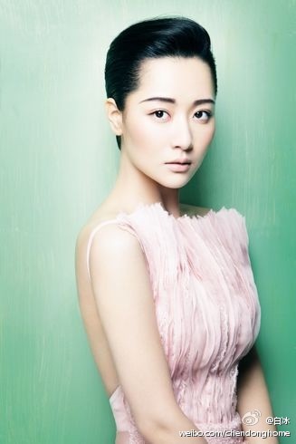 베이징 4대 미인 배우 바이빙./바이빙 웨이보