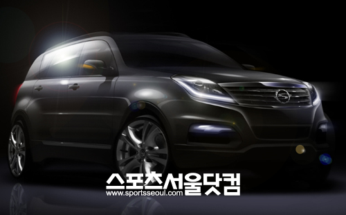 쌍용자동차 렉스턴 후속모델 렌더링 이미지
