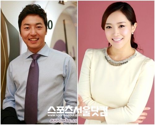 MBC 이성배 아나운서(왼쪽)과 탁예은(오른쪽)이 1년 교제 끝에 결혼에 골인한다./MBC, KBSN 제공