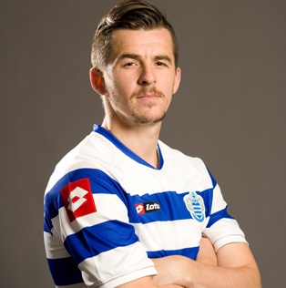 12경기 출전 정지라는 전례 없는 중징계를 받은 퀸즈 파크 레인저스의 조이 바튼. / 퀸즈 파크 레인저스 홈페이지