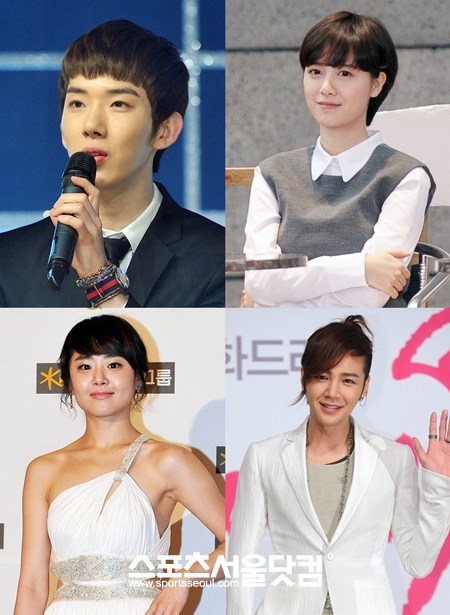 성실한 대학 생활을 해 모범을 보인 조권, 구혜선, 장근석, 문근영(왼쪽 위부터 시계방향으로)./더팩트DB