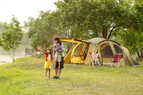 CJ오쇼핑이 ‘코베아 뉴 타프 빅돔 텐트세트’를 판매한다.