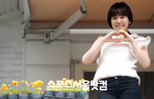 솔직담백한 매력의 배우 한지민. /이새롬 기자