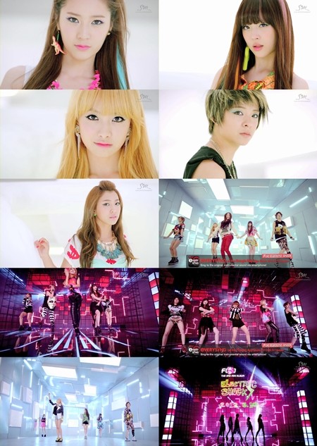 컴백을 앞둔 에프엑스의 일렉트로닉 쇼크 티저 영상 / SM엔터테인먼트 제공