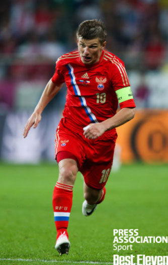 유로 2012 ‘핫 플레이어’ : 안드레이 아르샤빈(러시아)